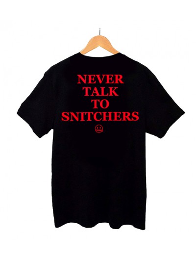 Camiseta Rulez Never talk to snitchers